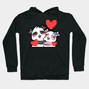 Hugging Panda Hoodie